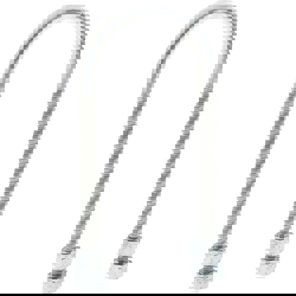 Round U-Bolt: Without Mount Plate, 1/4-20 UNC, 2-1/2